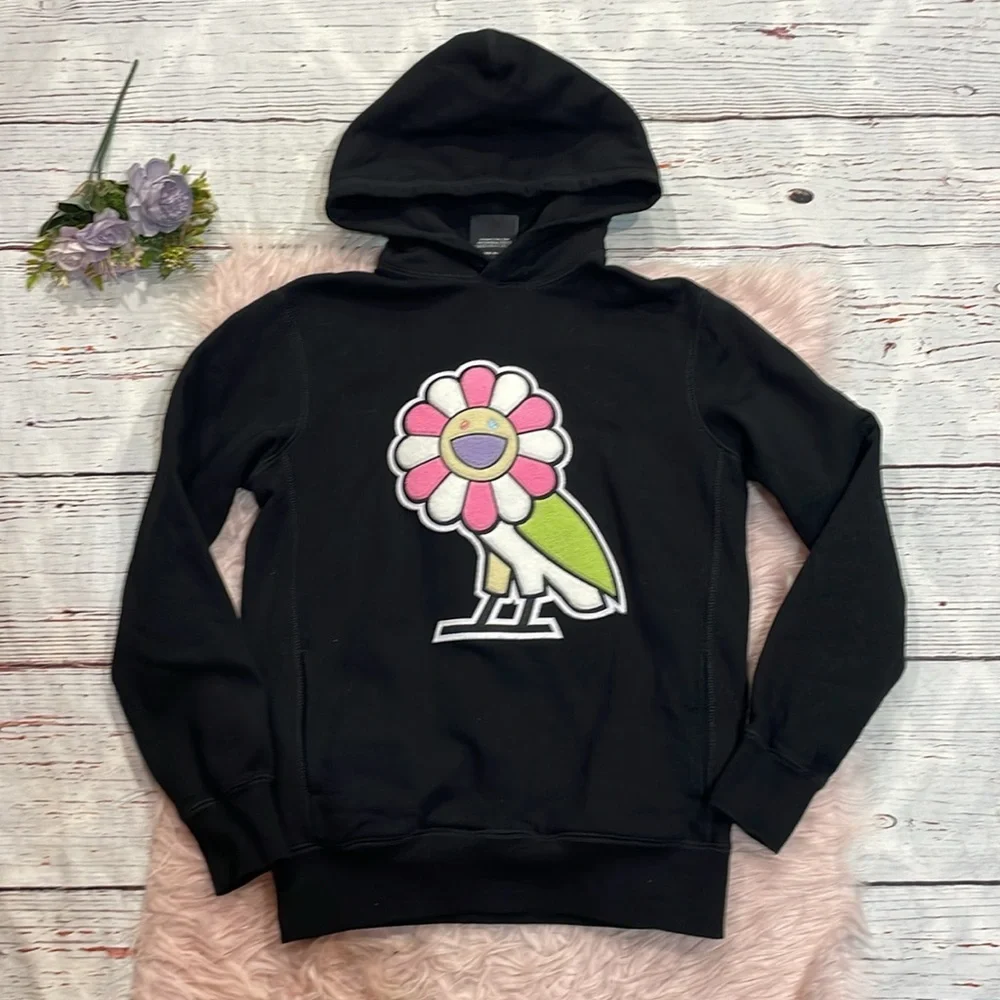 Black Graphic Hoodie - Picture 2 of 9